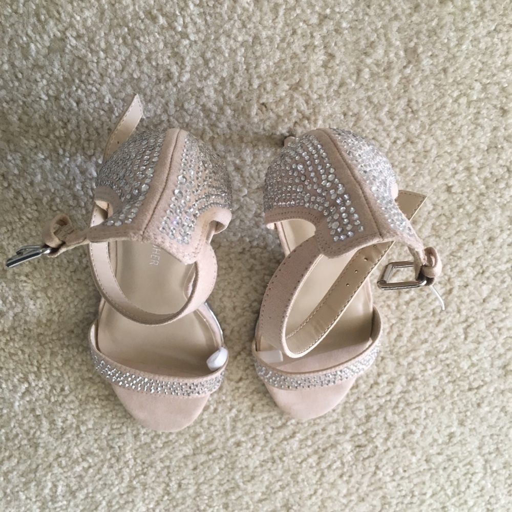 Marc Fisher ankle strap high heels, size 7.5